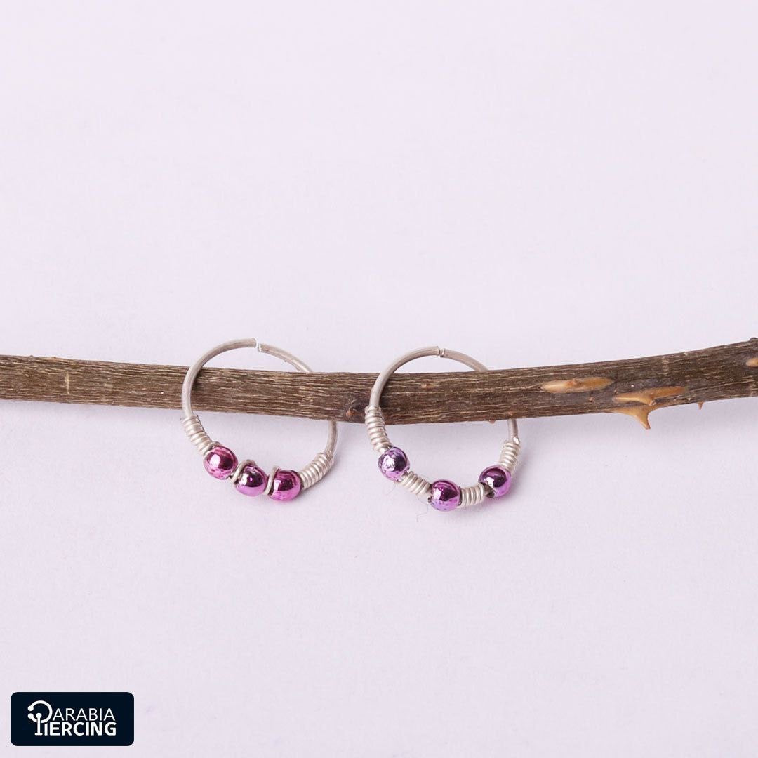 Silver Nose Hoop