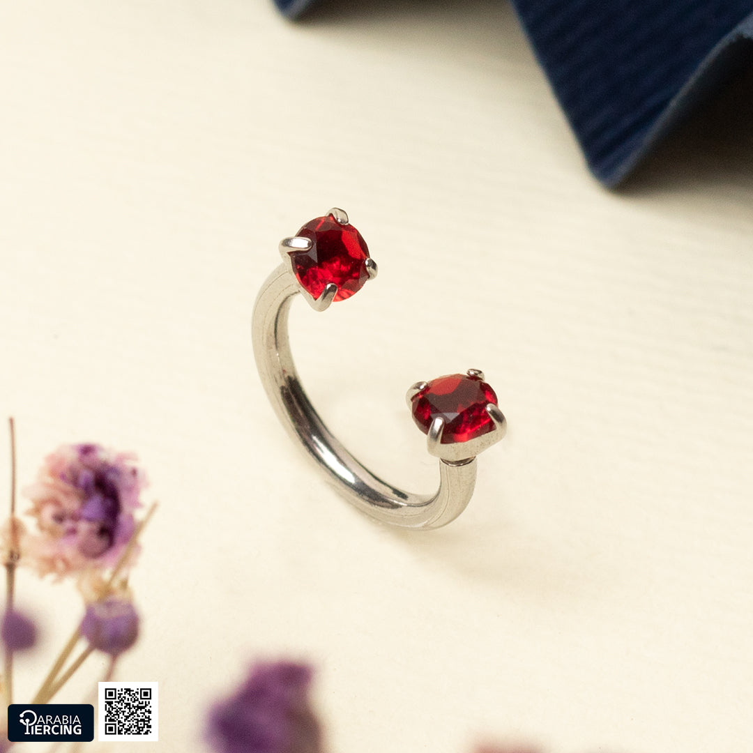 Colorful Zircon Horseshoe