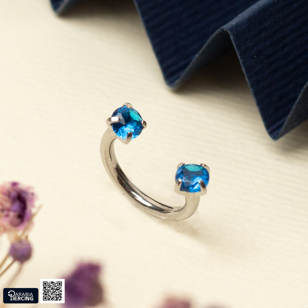 Colorful Zircon Horseshoe