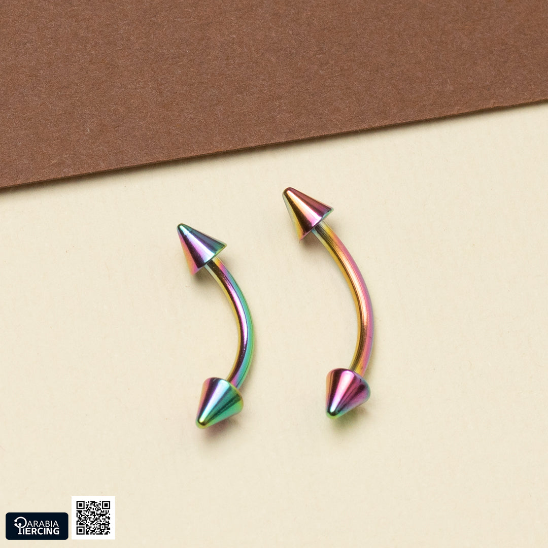 Basic Multicolor Banana Shape