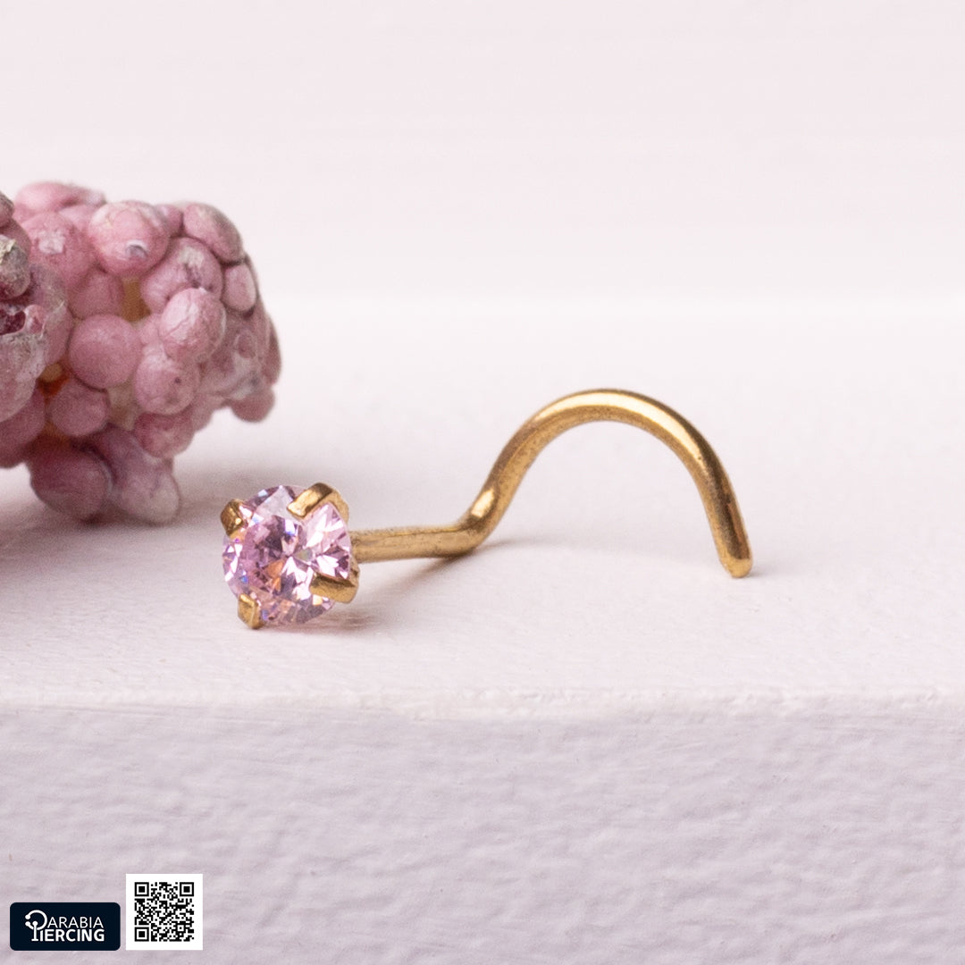 Colorful Golden U Shape