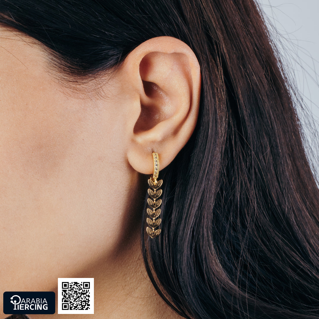 Leaf Dangling Earrings