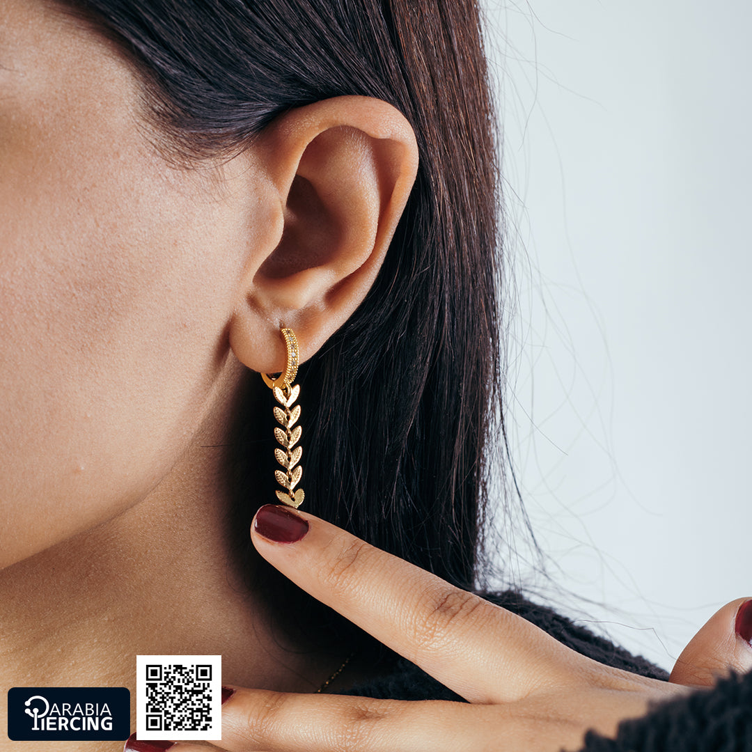 Leaf Dangling Earrings