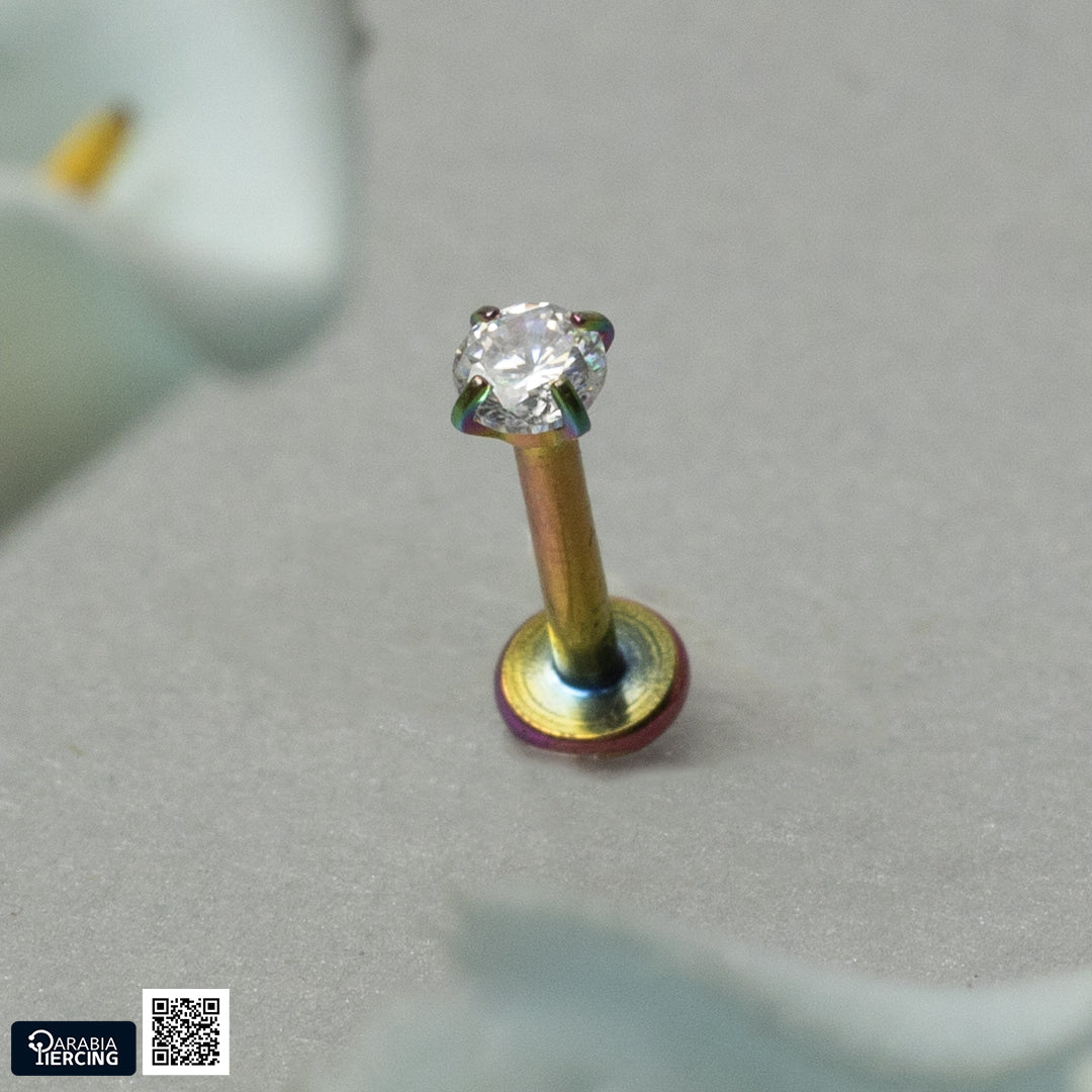 Different bar color zircon Flatback