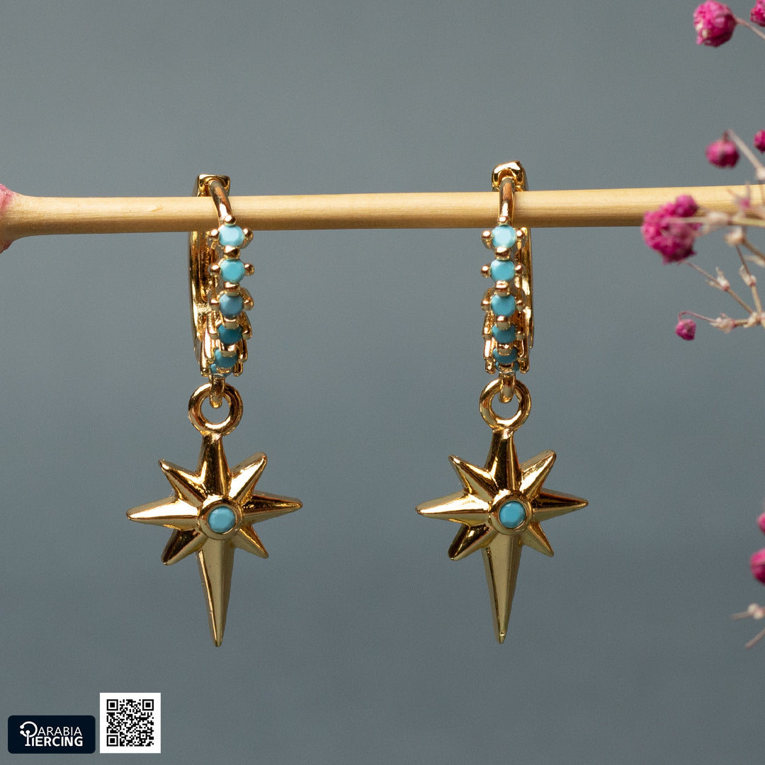 Starlight dangling earrings