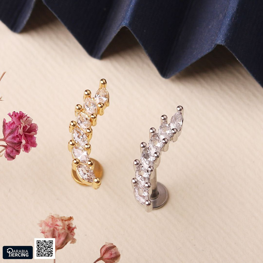 Unique Curved Flatback