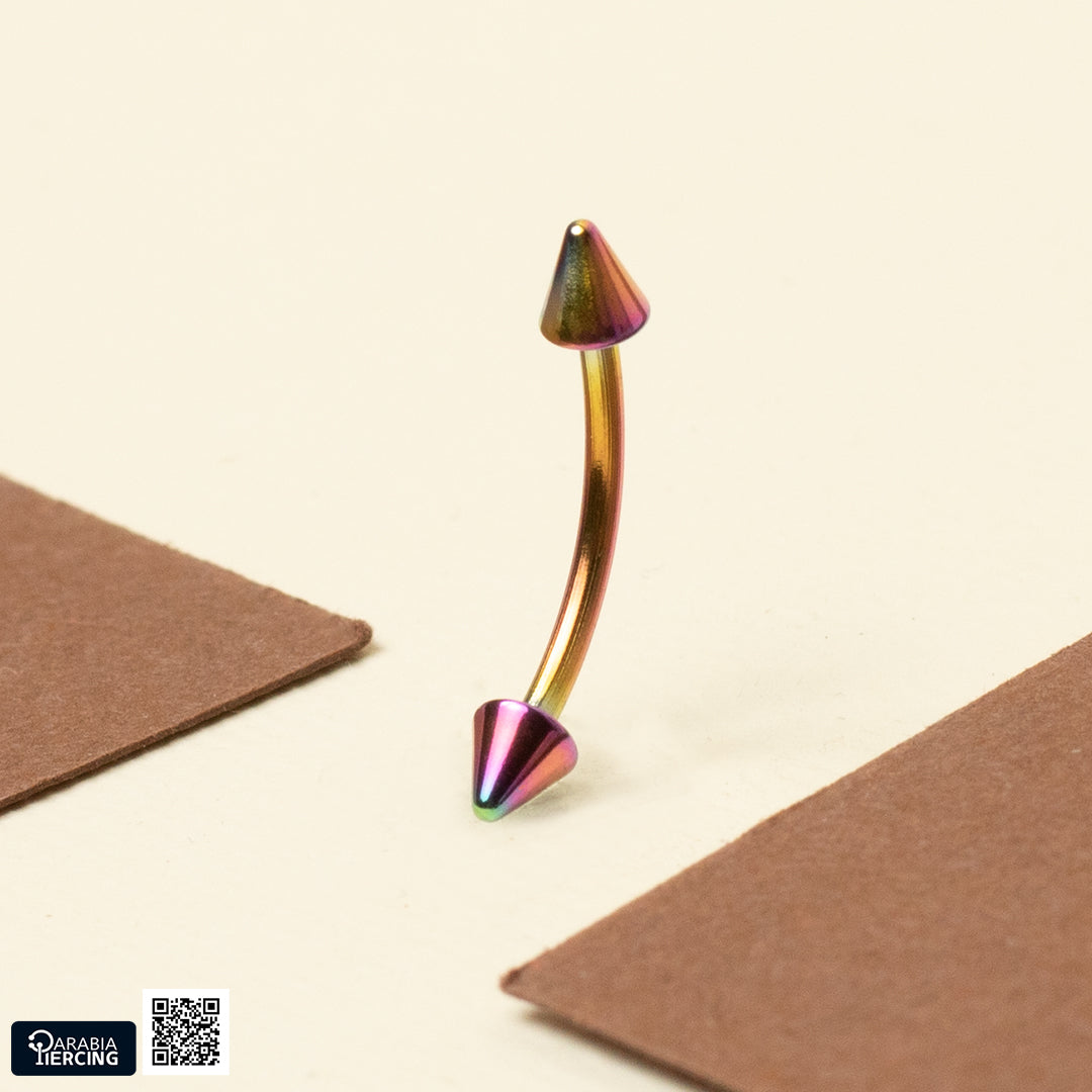 Basic Multicolor Banana Shape
