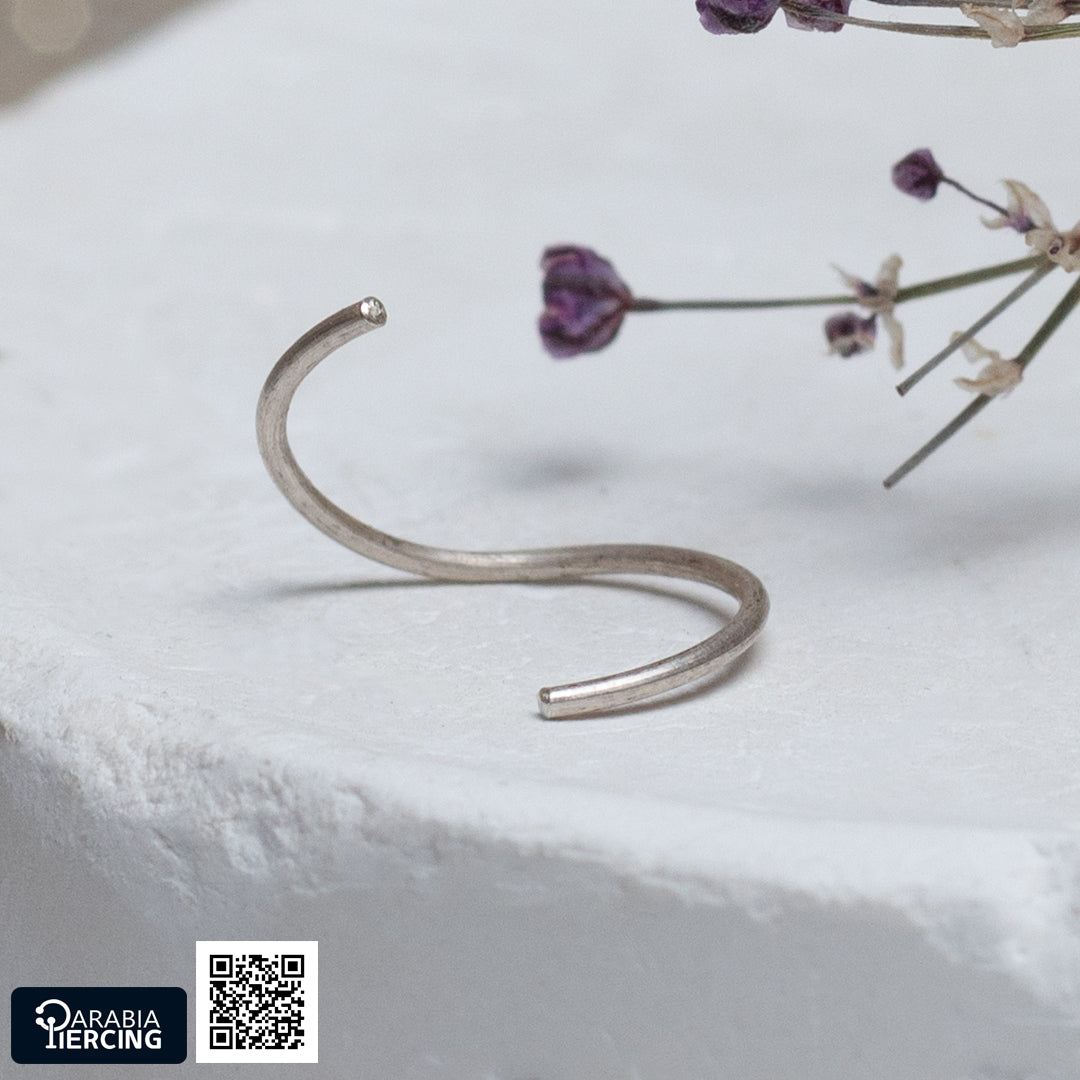 Plain Hoop Silver