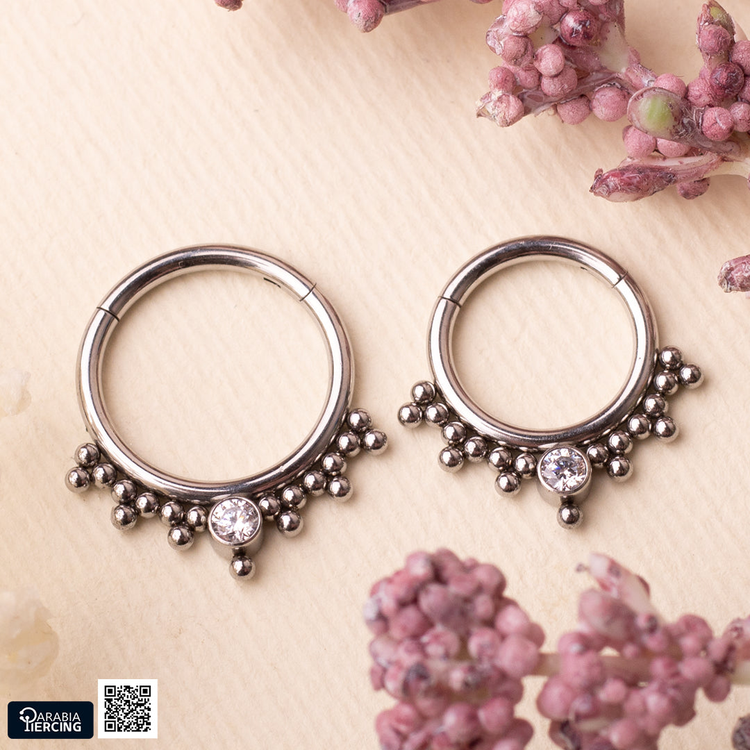 Crown Boho Daith Clicker