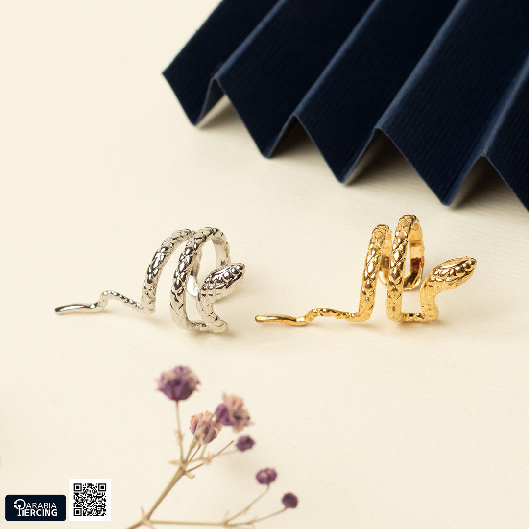 Snake Fake Earring