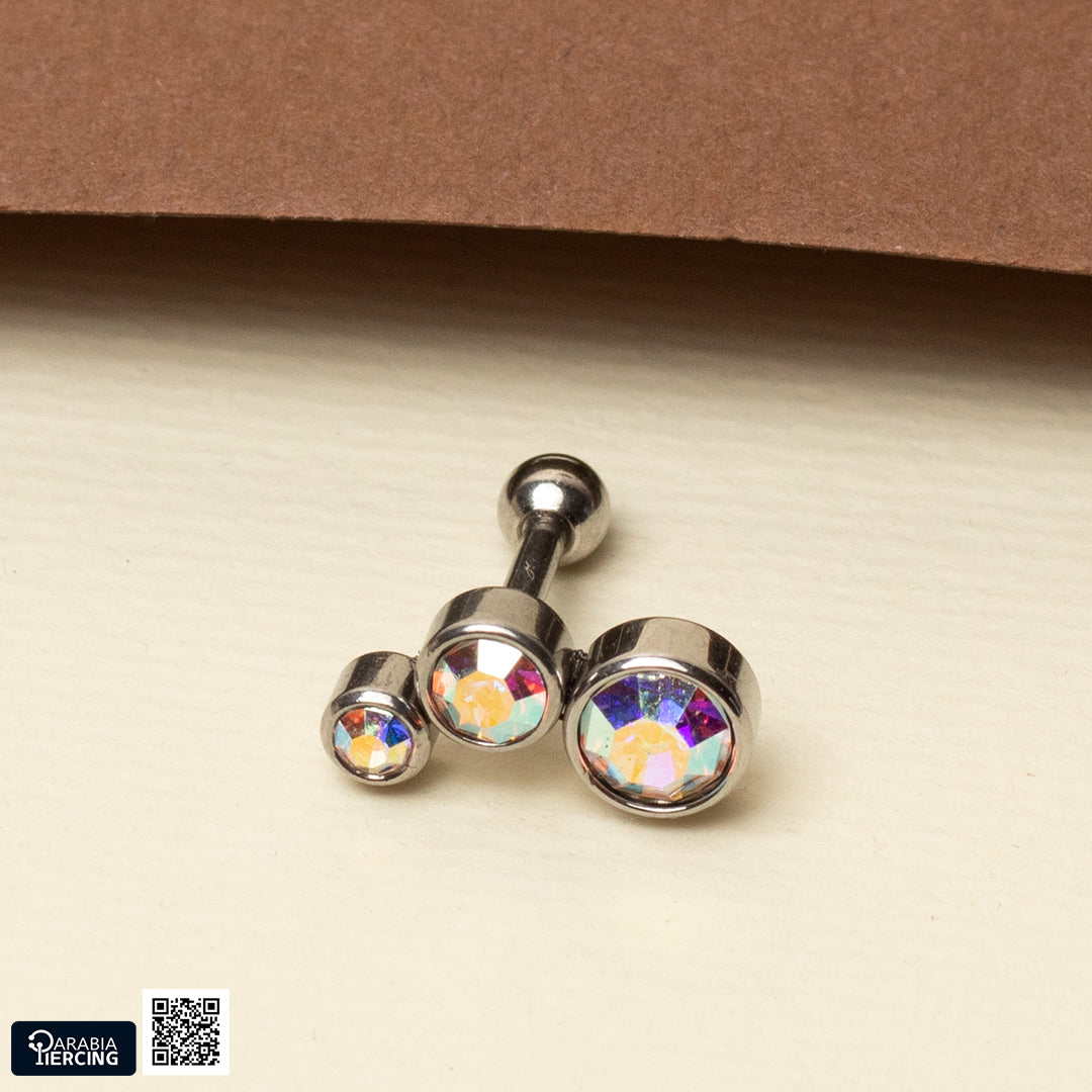 Curved 3 Dots Ball back