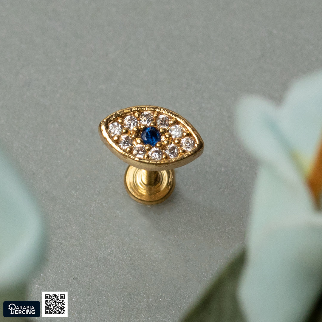 Blue Eye Studs Flatback