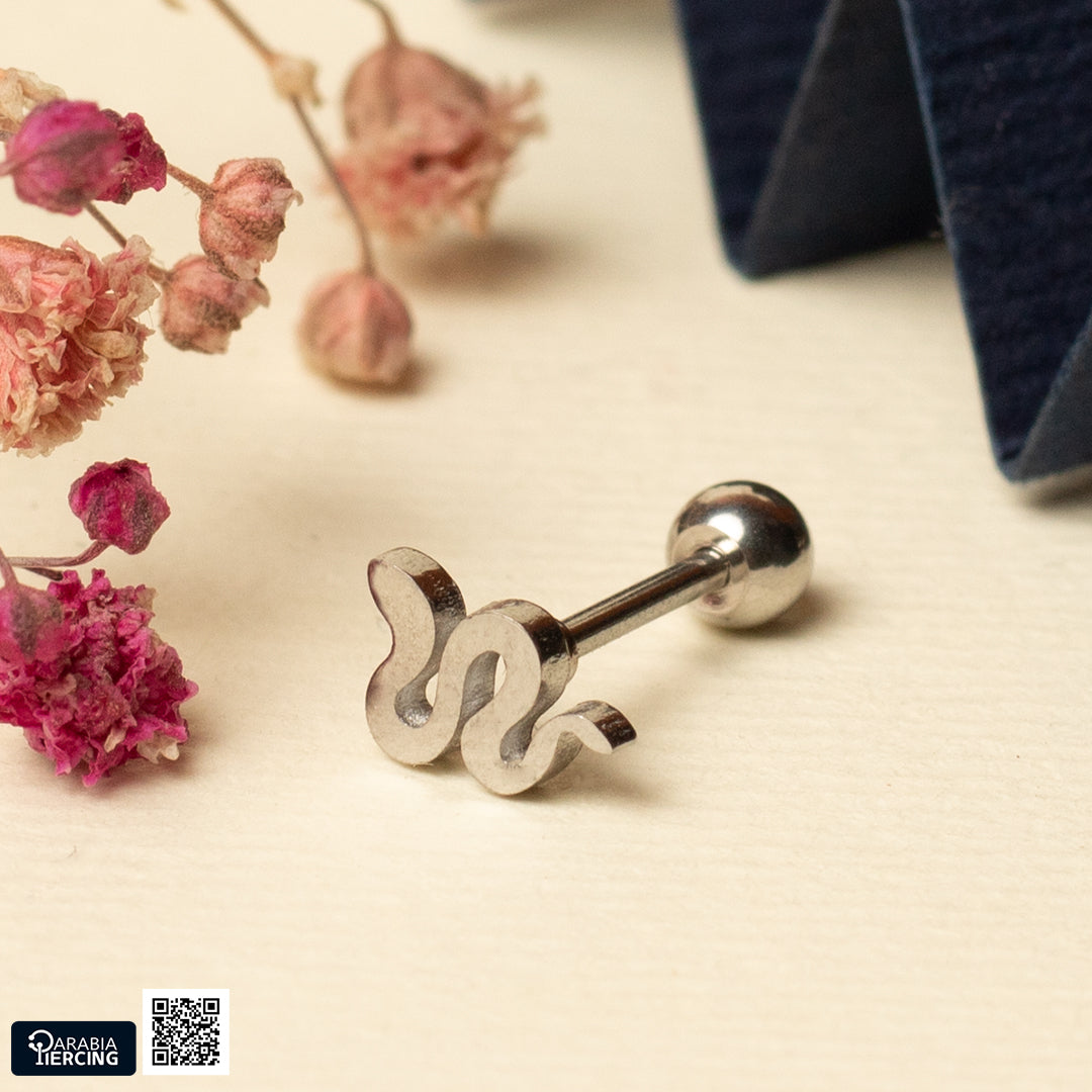 Plain Silver Shapes Ballback