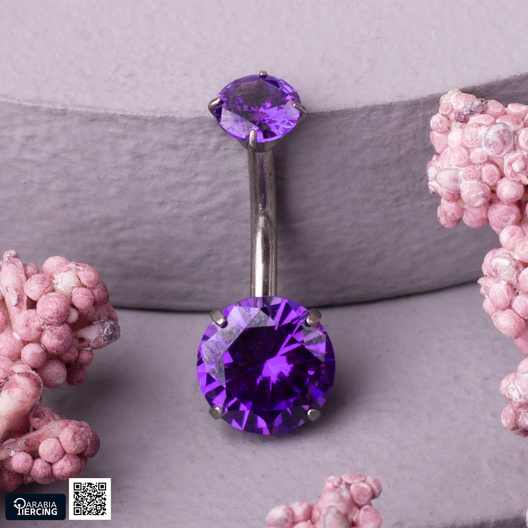 Crystal Bellybutton Ring