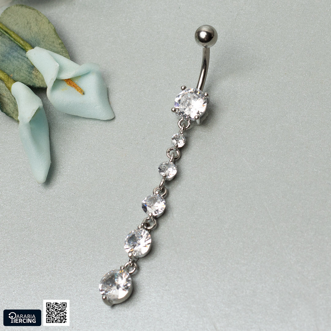 Dangling Studs Belly Ring