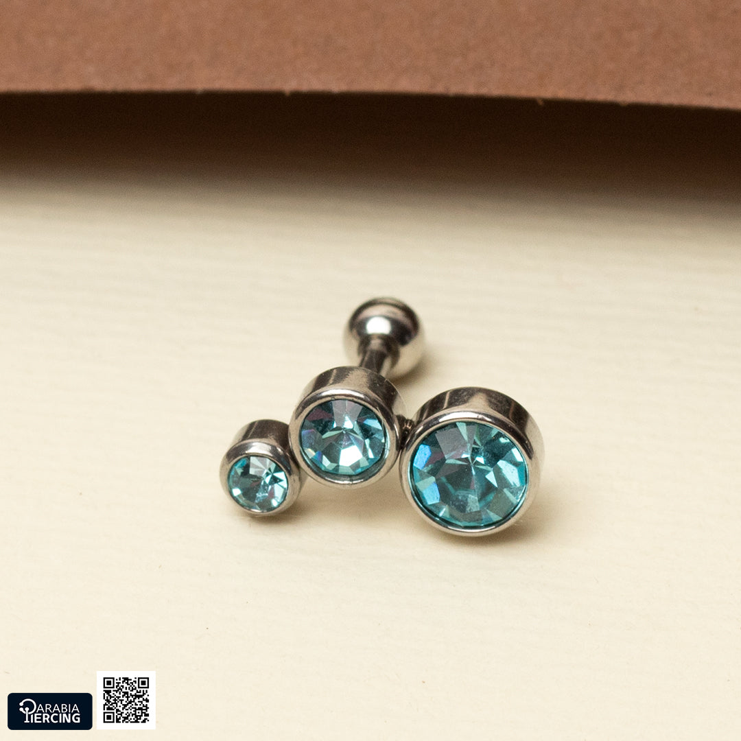 Curved 3 Dots Ball back