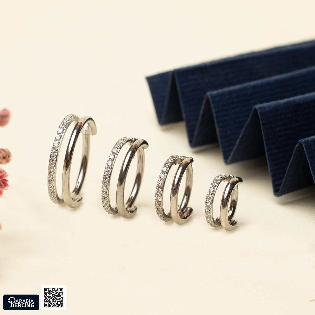 Unique Silver Double Clicker