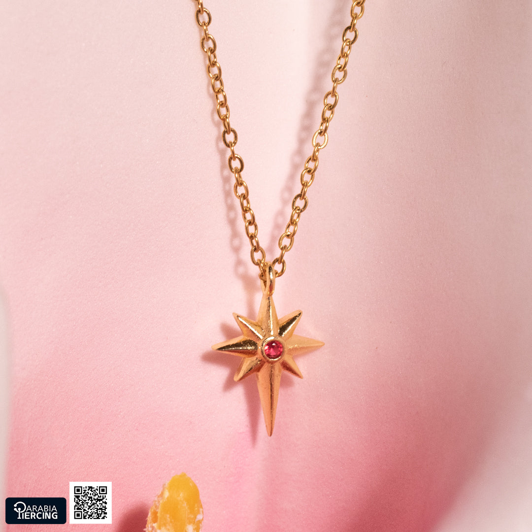 To The Stars Gold Necklaces