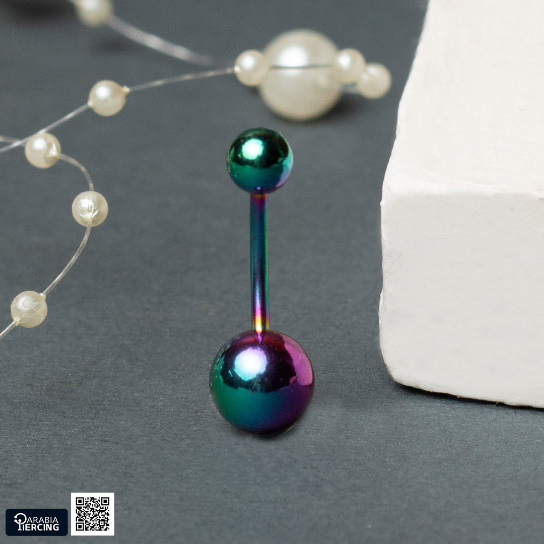 Basic Multicolor Belly Ring