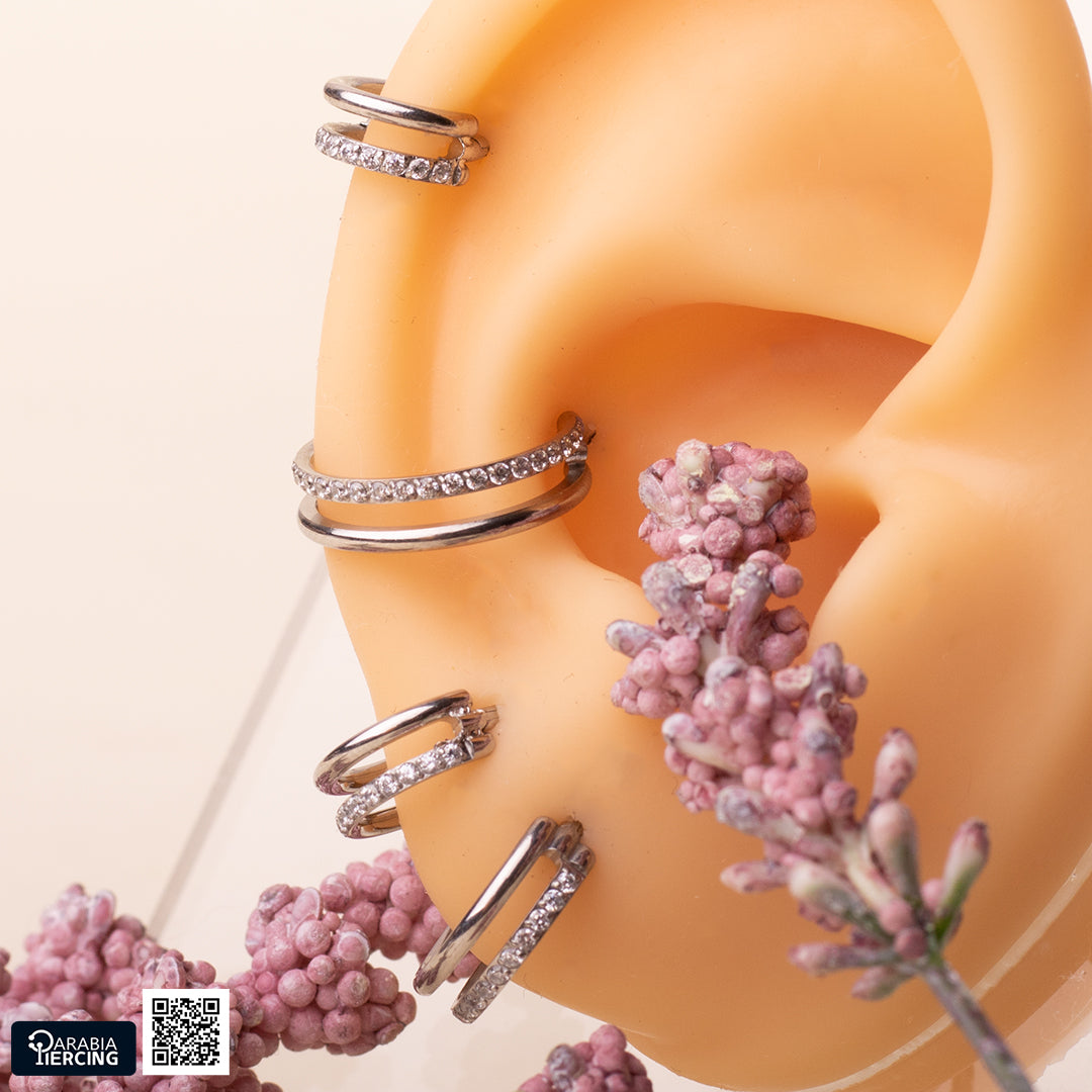 Unique Silver Double Clicker