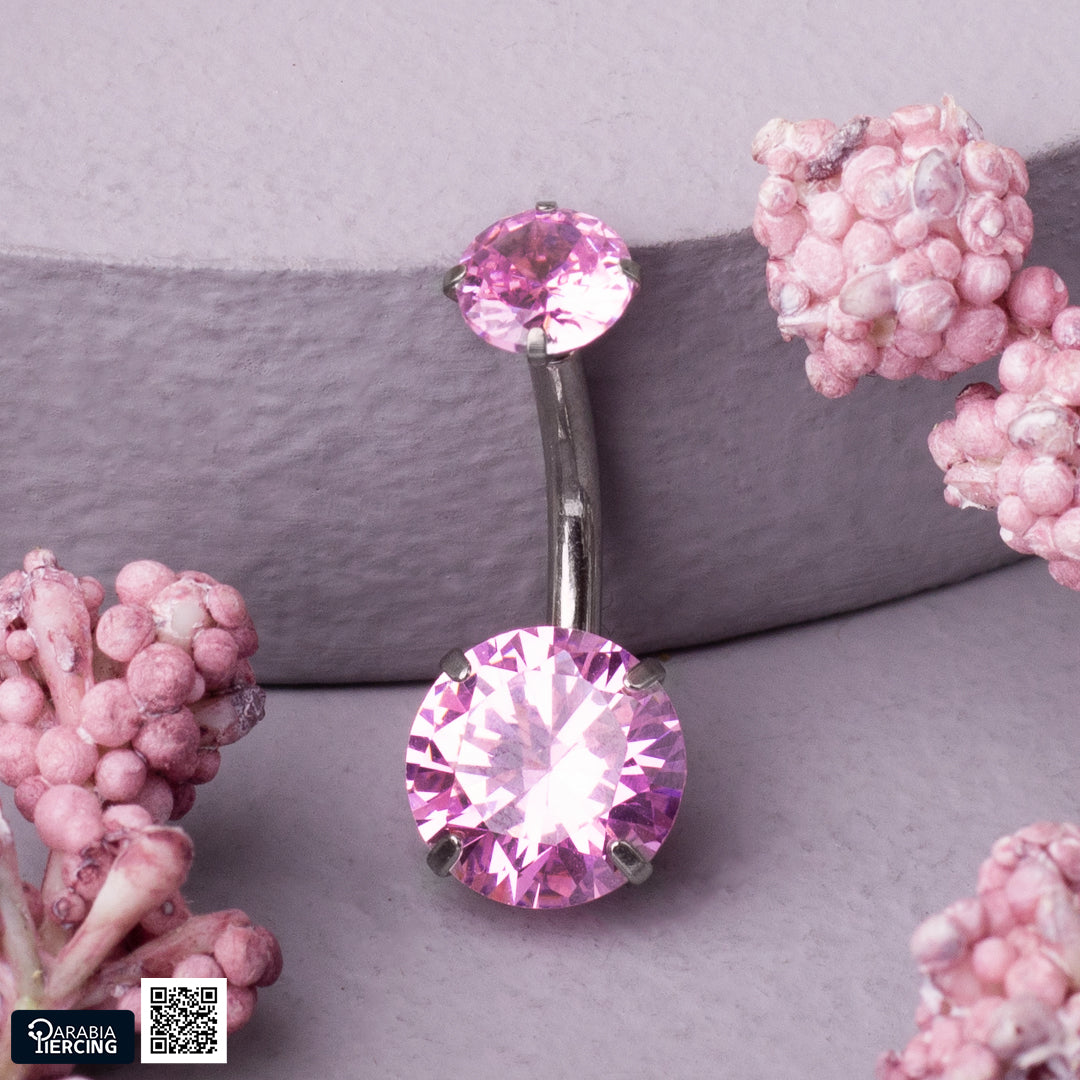 Crystal Bellybutton Ring