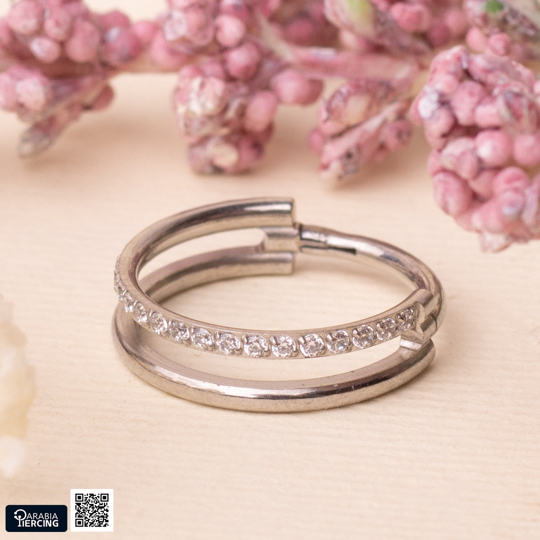 Unique Silver Double Clicker