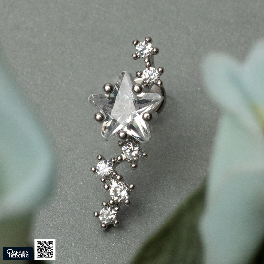 Stars Shape Flatback