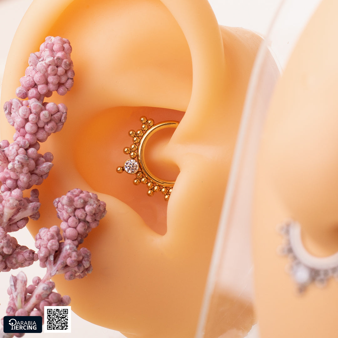 Crown Boho Daith Clicker