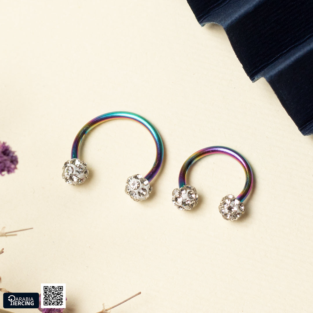 Double Discoball Horseshoe