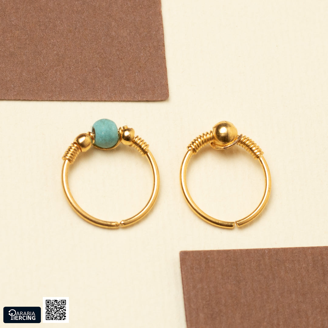 Classic Gold nose Hoop