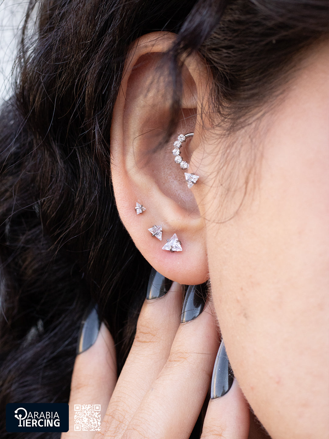 Silver Shapes Set