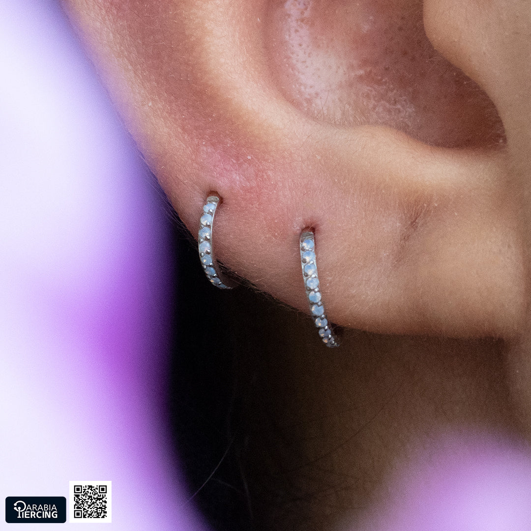 Blue Struss Opal Clicker