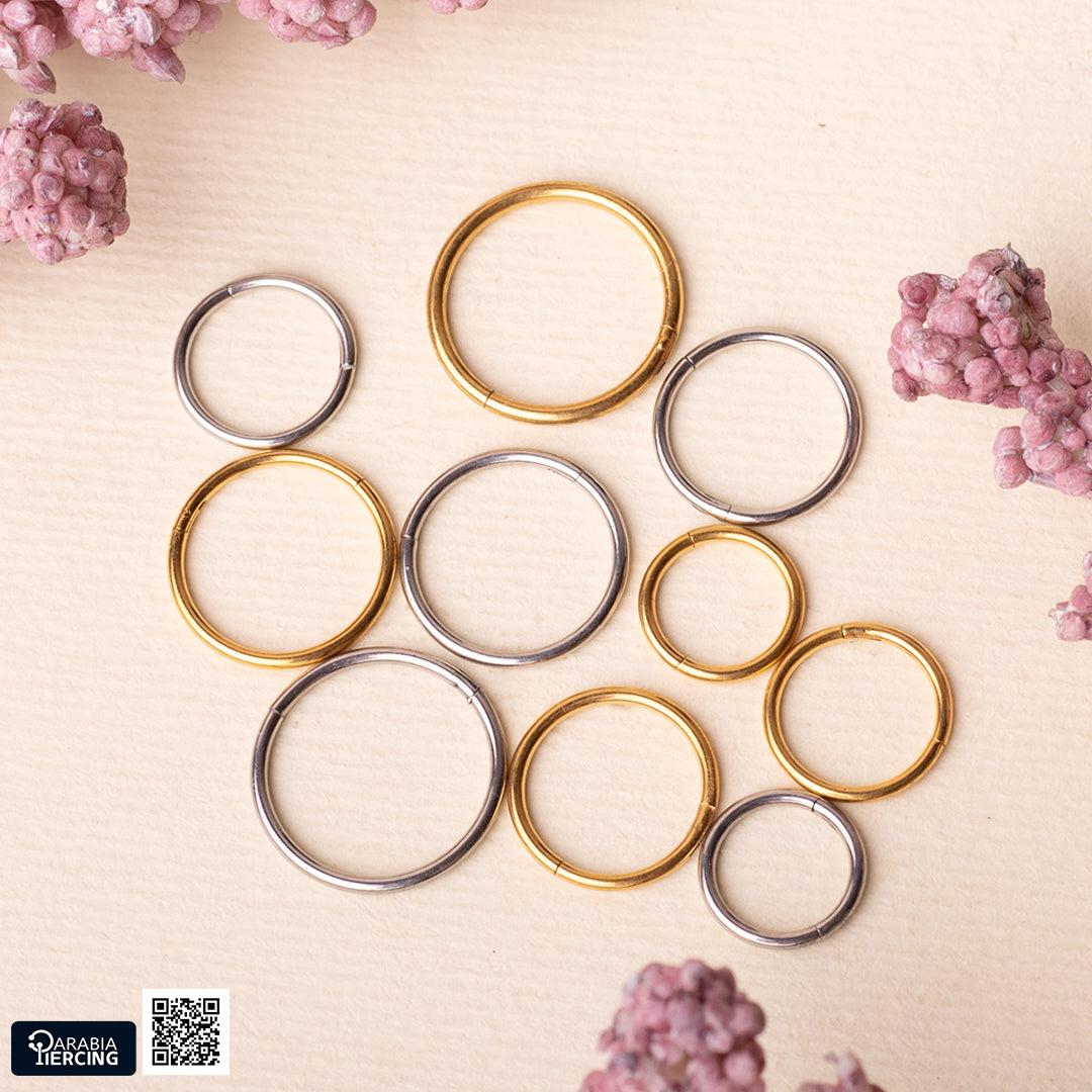 Thin Plain Hoop Clicker