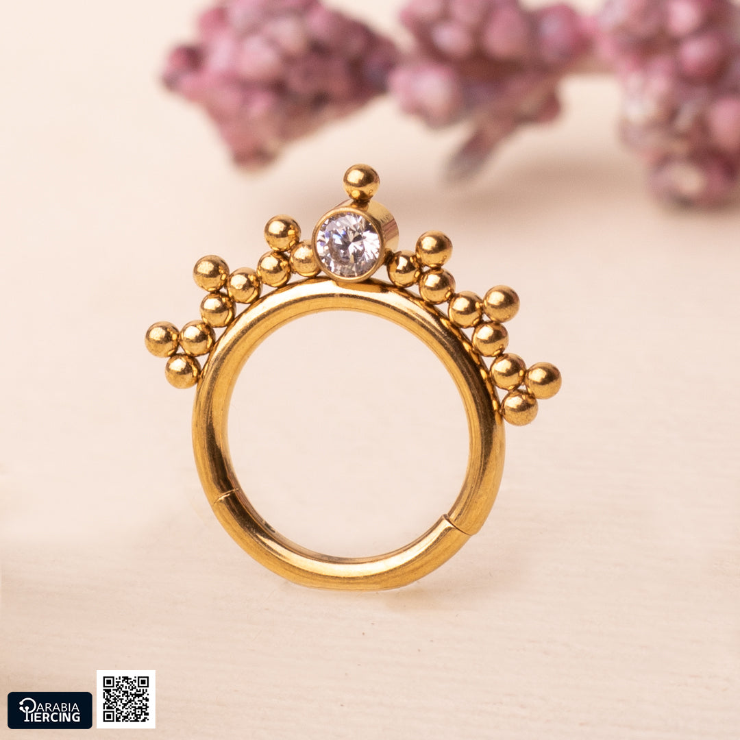 Crown Boho Daith Clicker