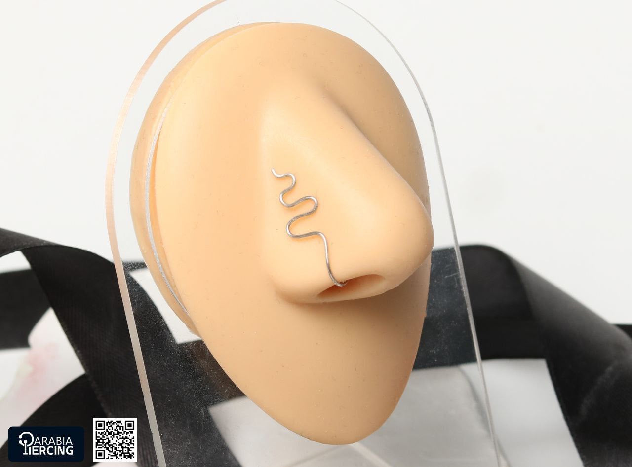 Fake Snake Nose Ring