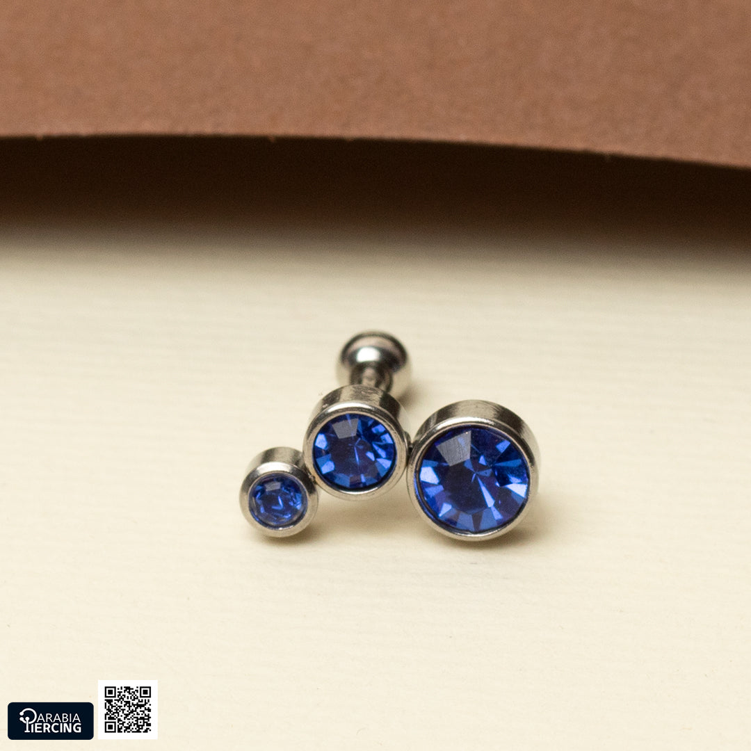 Curved 3 Dots Ball back