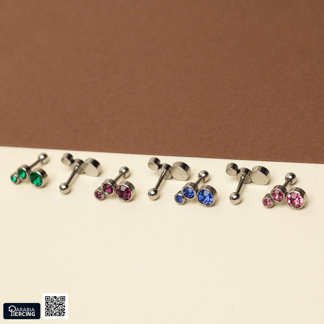 Curved 3 Dots Ball back