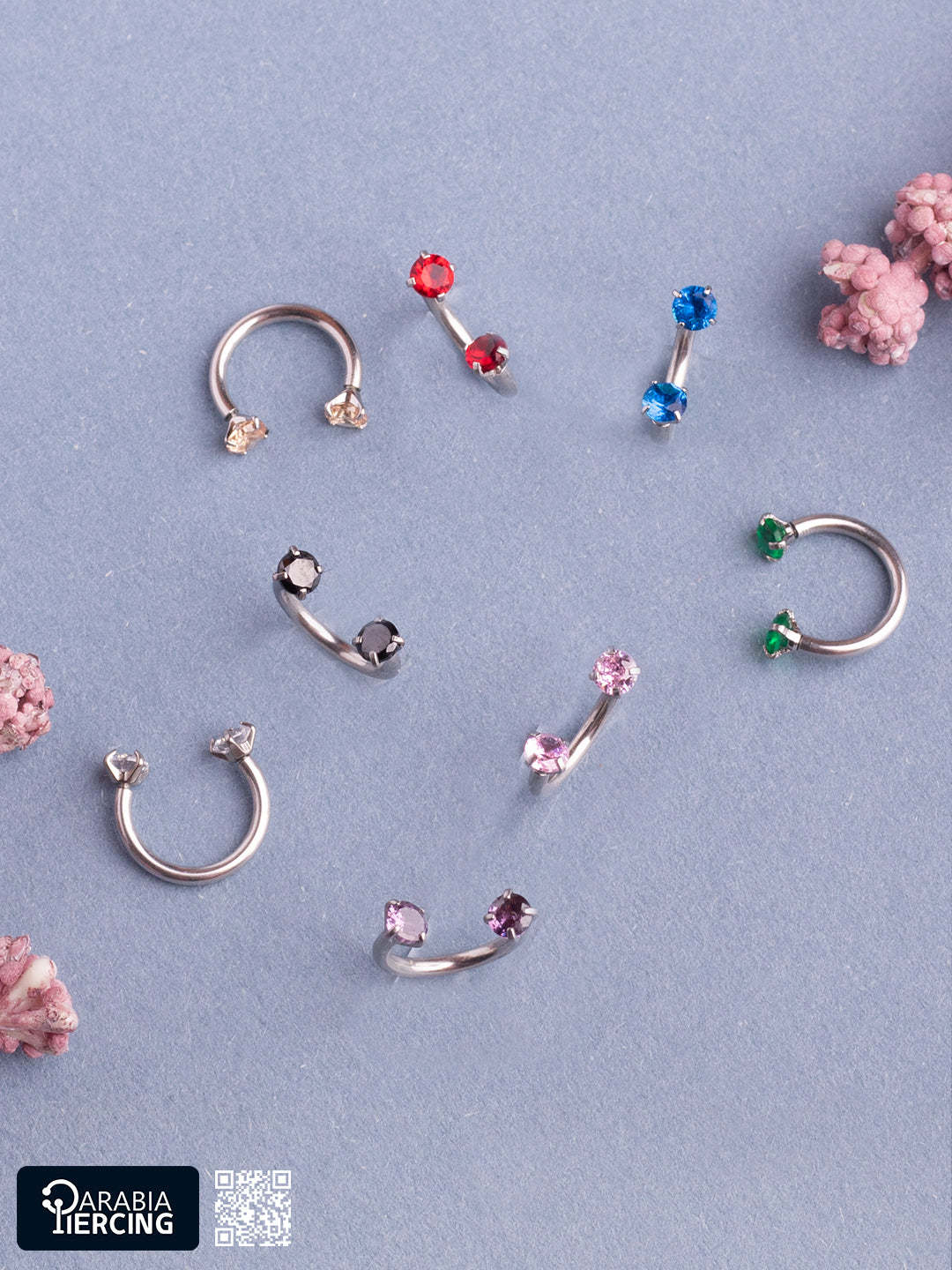Colorful Zircon Horseshoe