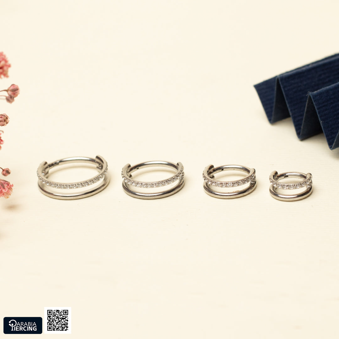 Unique Silver Double Clicker