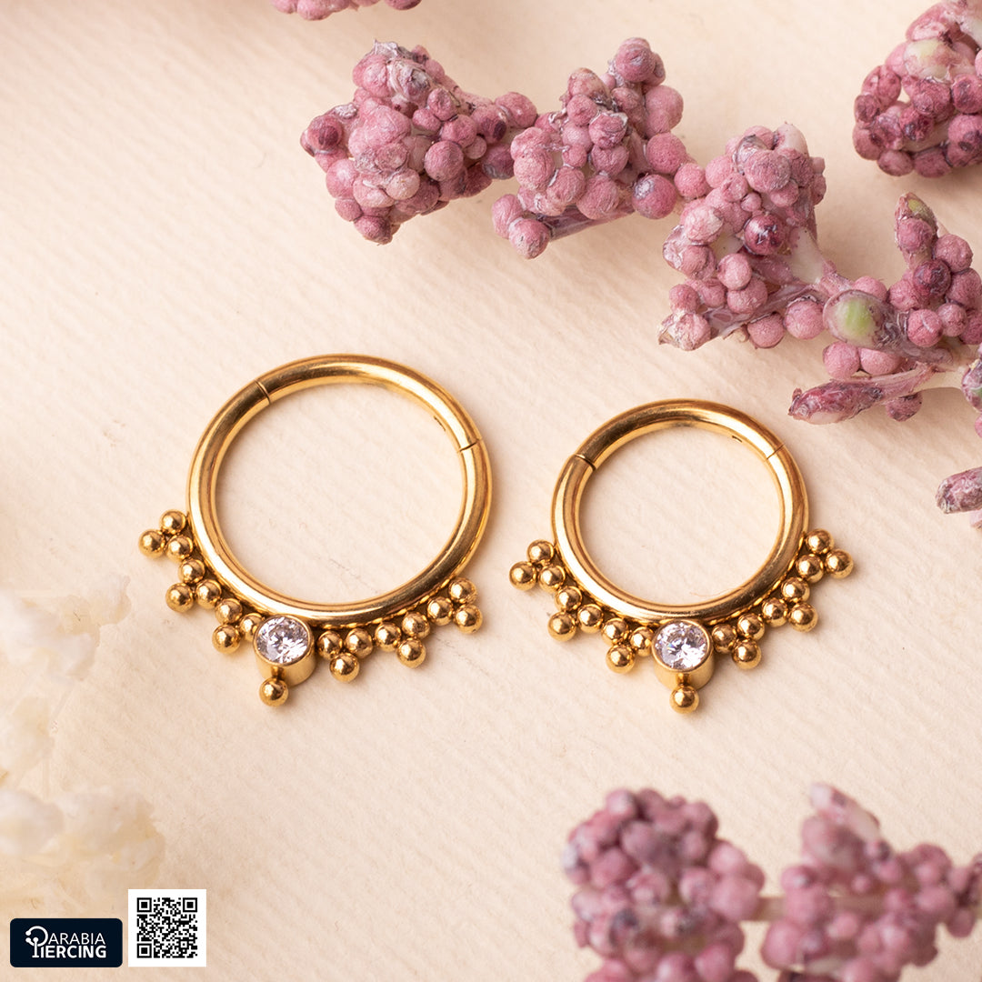 Crown Boho Daith Clicker