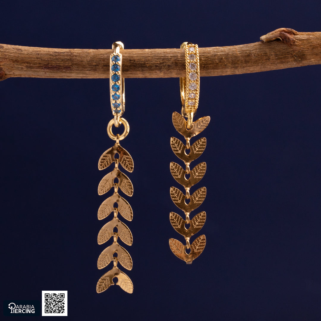 Leaf Dangling Earrings