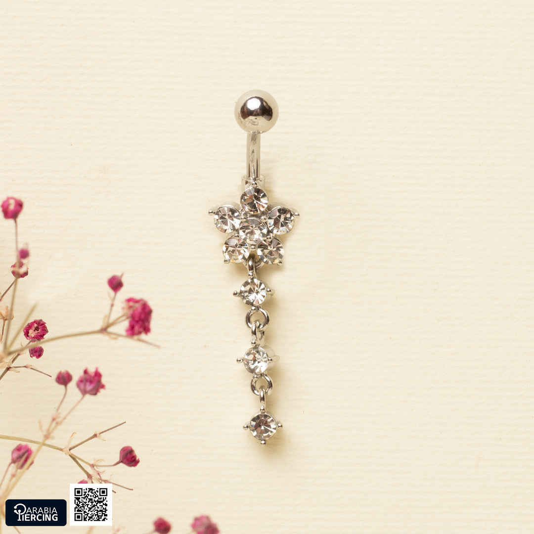 Dangling Star Belly Ring