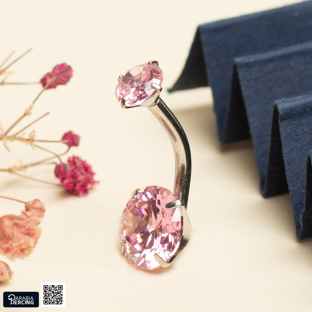 Crystal Bellybutton Ring