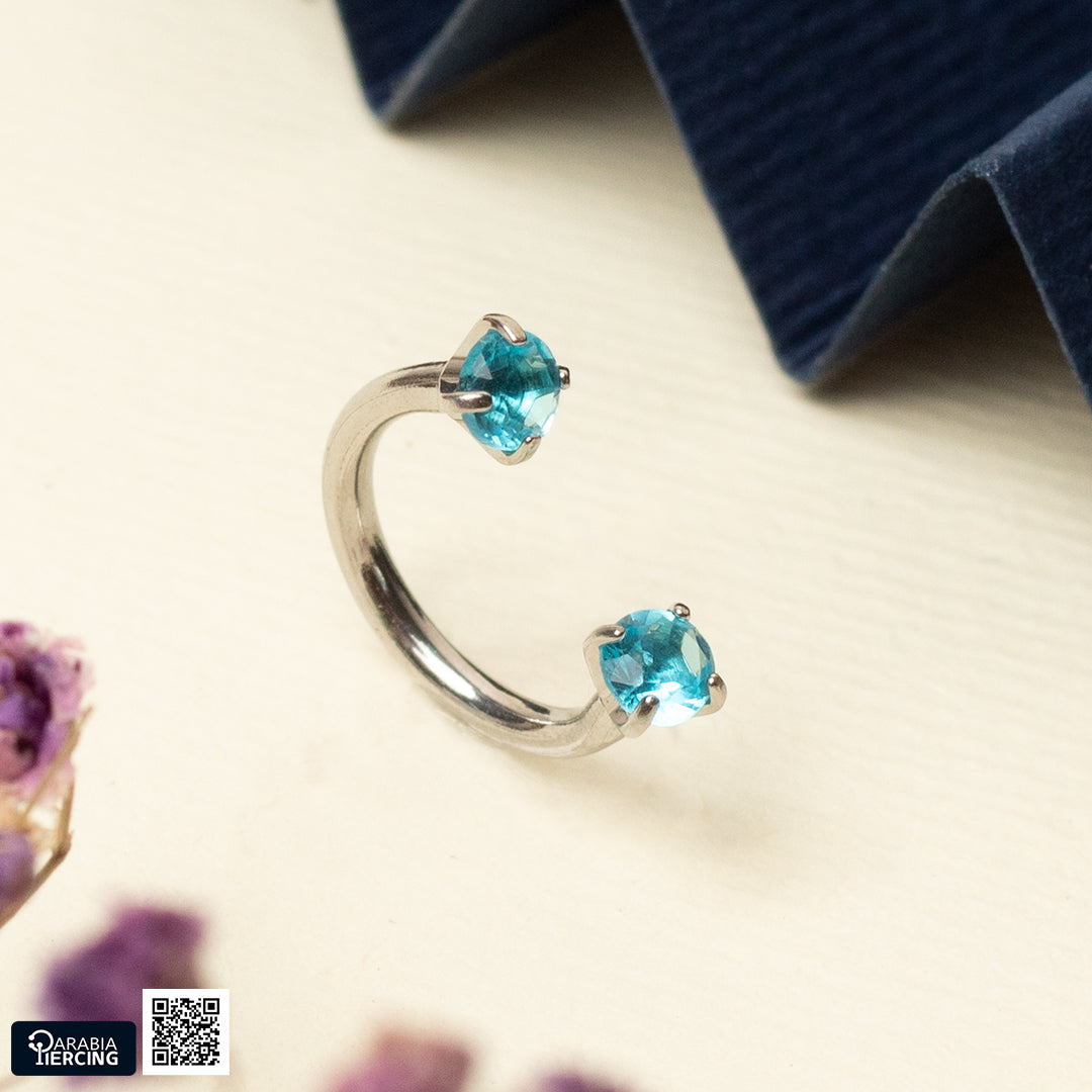 Colorful Zircon Horseshoe