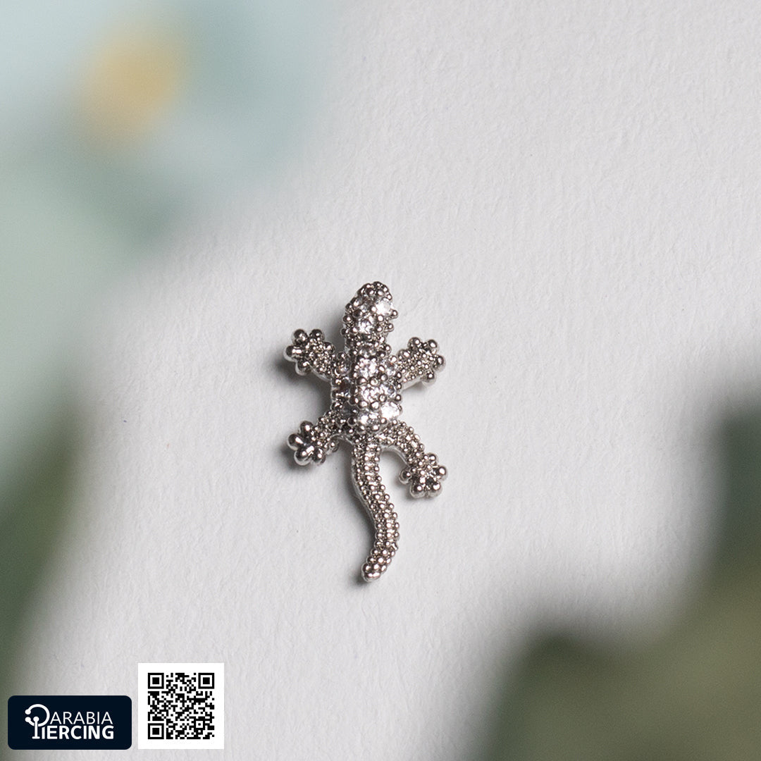 Lizard Ballback Earring