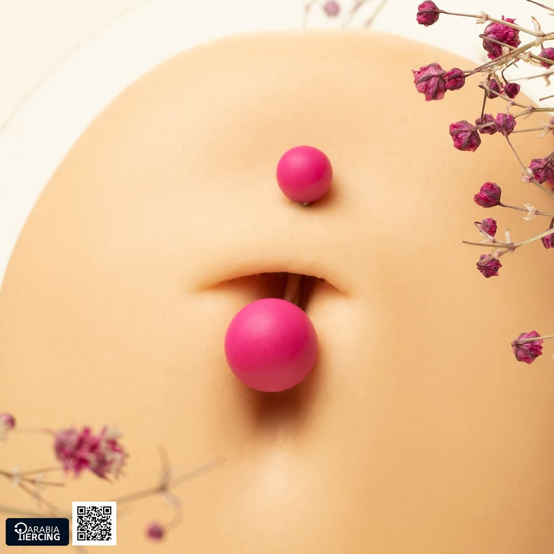 Matte Colorful Belly Ring
