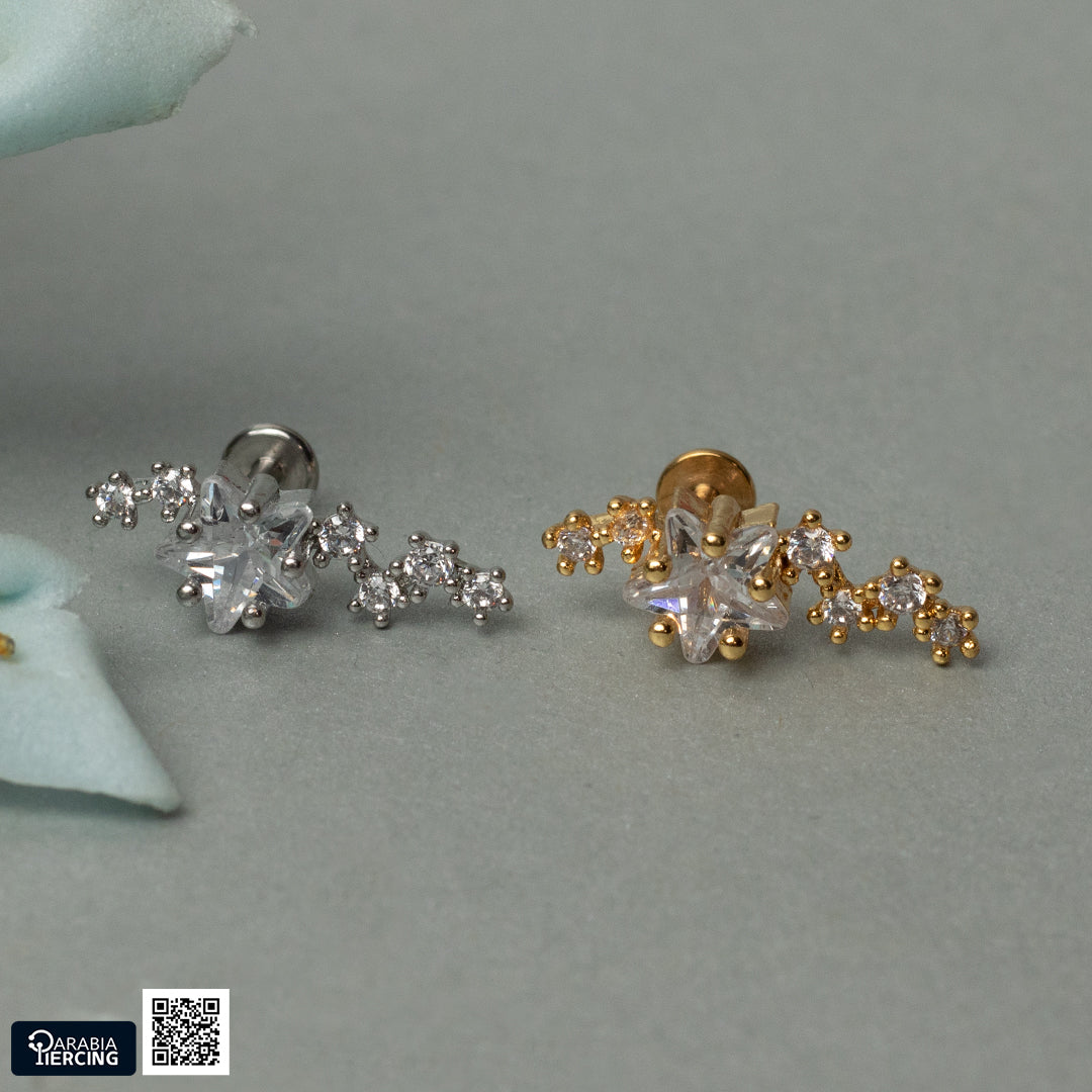 Stars Shape Flatback