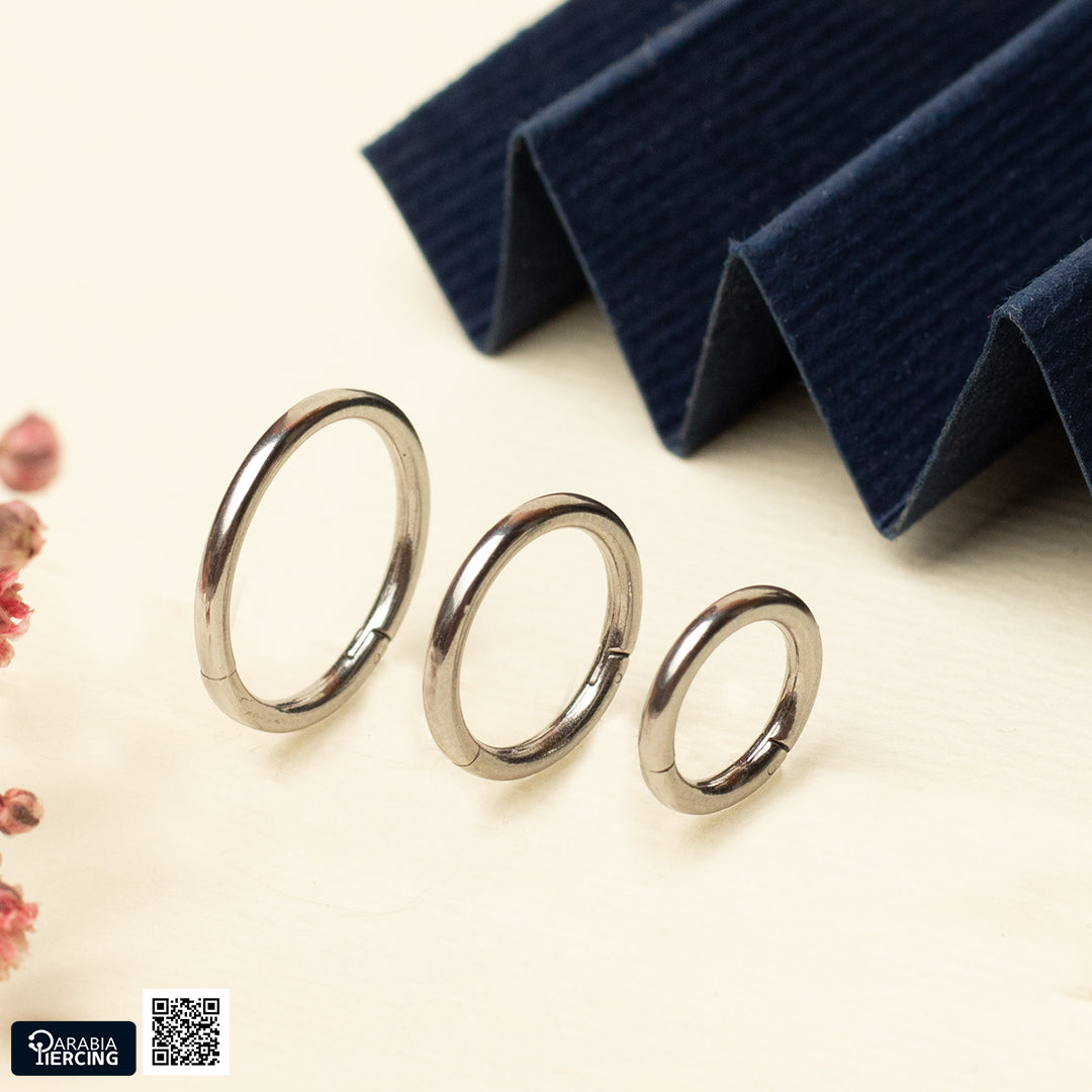 Thick Plain Hoop Clicker