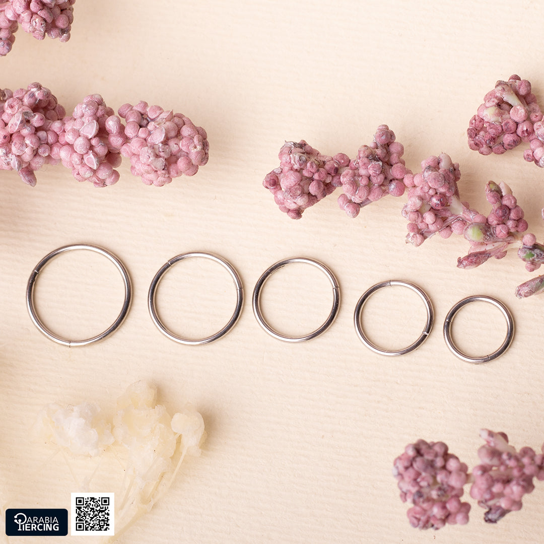 Thin Plain Hoop Clicker