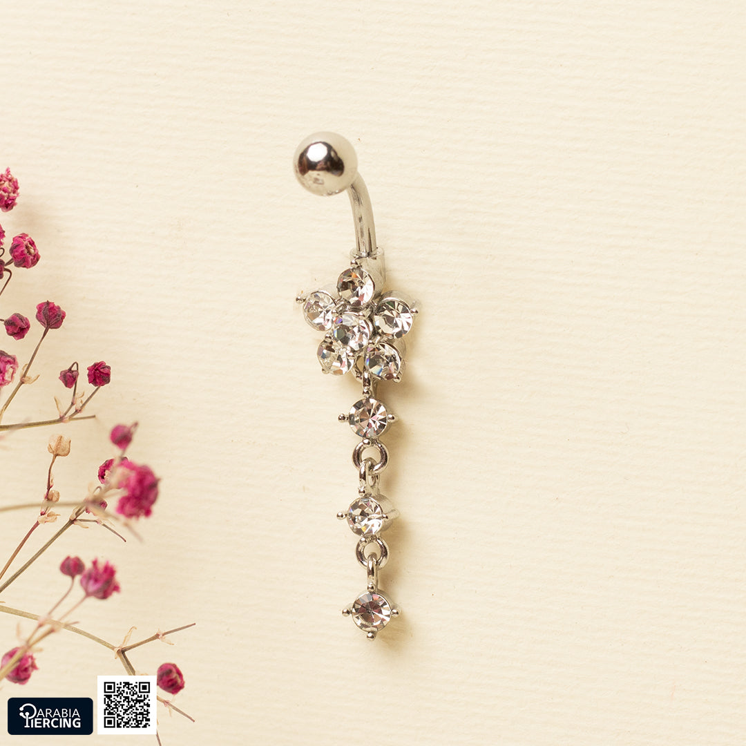 Dangling Star Belly Ring